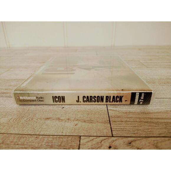 AUDIOBOOK - Icon - J. Carson Black - Audio CD - Unabridged - BRAND NEW - Picture 3 of 7